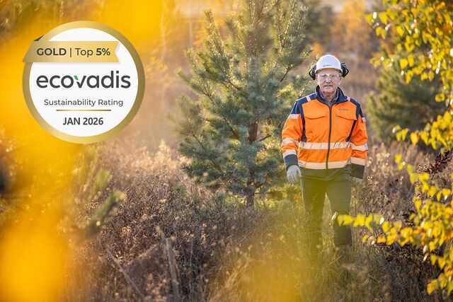Sustainability EcoVadis Gold rating