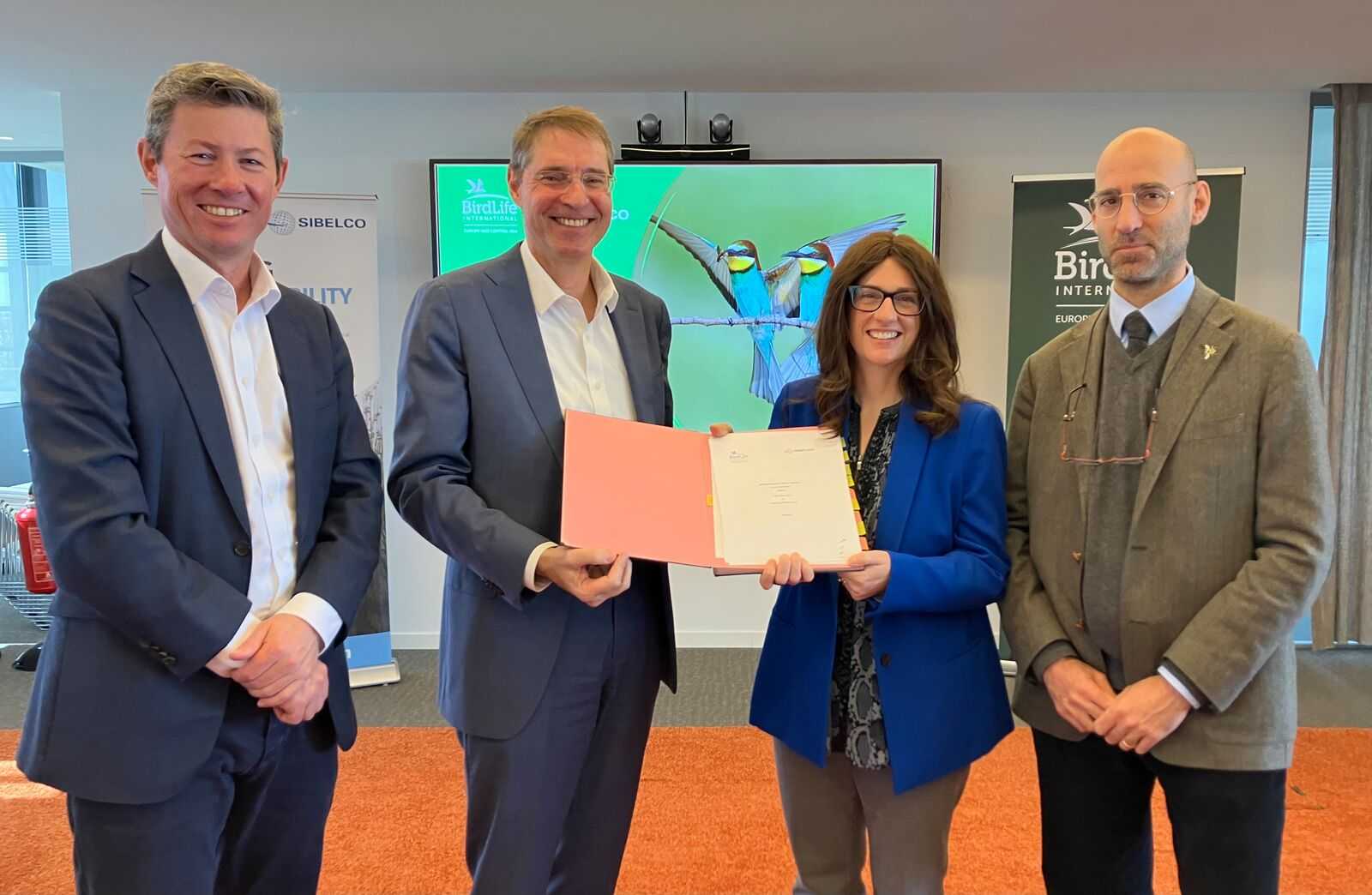 Hilmar Rode Birdlife partnership signing